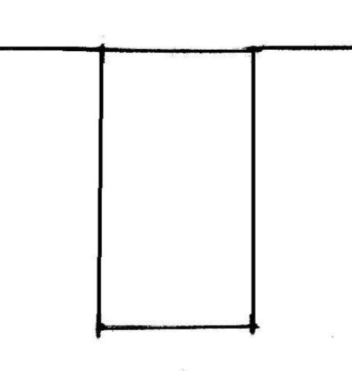 松波ガレージの駐車配置図