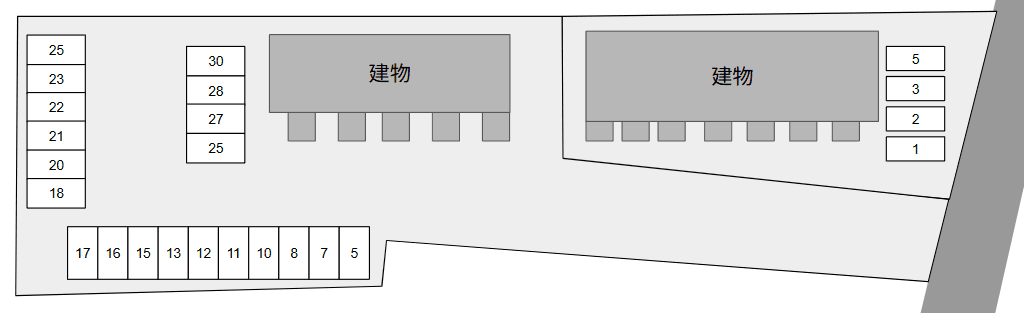 Primal Goldの駐車配置図