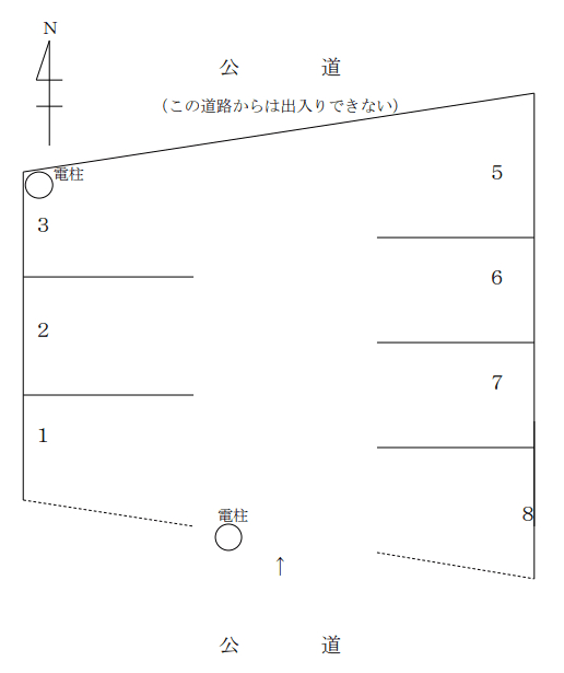 827の駐車配置図
