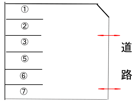 すえひろパーク美土里町3丁目の駐車配置図