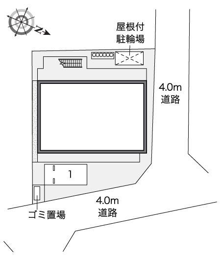 ブルーヴィラ(35704)の駐車配置図