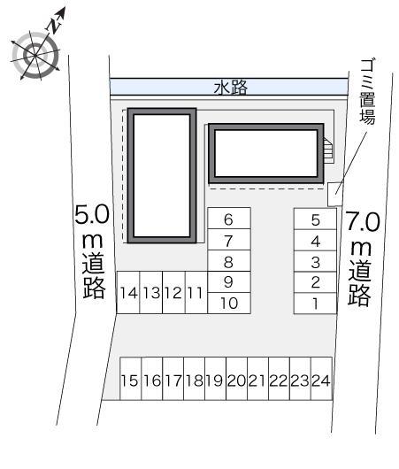 ミヤマエ(22177)の駐車配置図