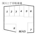 深川二丁目駐車場の駐車場