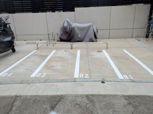 Vere luna バイク駐輪場の外観・駐車場イメージ1枚目