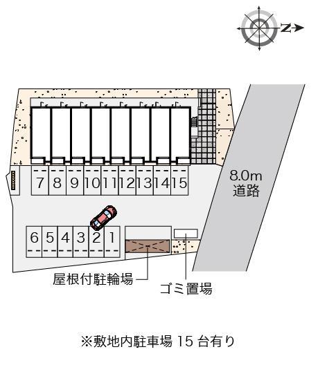 ミランダSun(56913)の駐車配置図