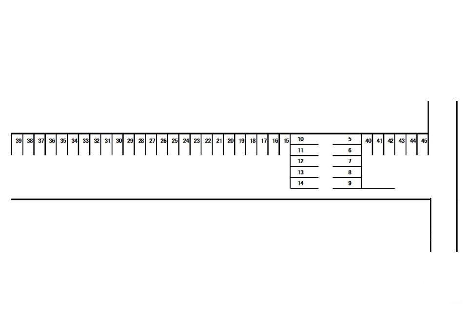 小田原駐車場の駐車配置図