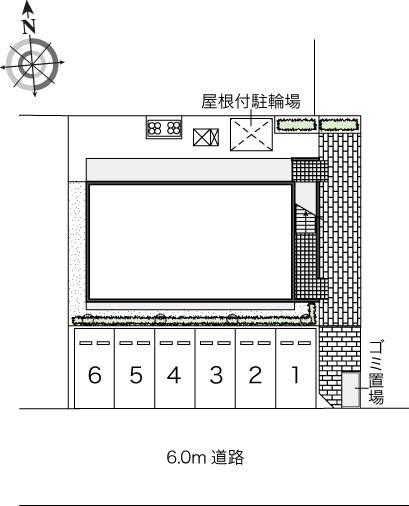 サンライトヒルズ(45407)の駐車配置図