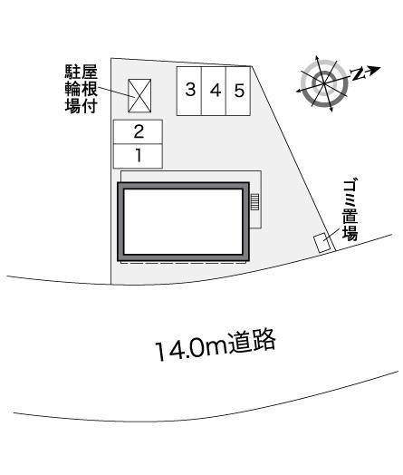 ソフィア(27428)の駐車配置図