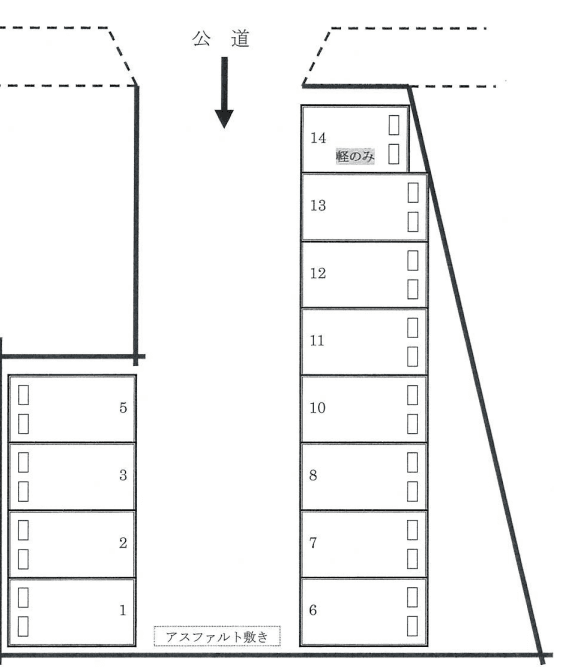 415の駐車配置図