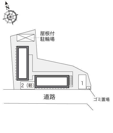 第6鈴木ビル(33819)の駐車配置図