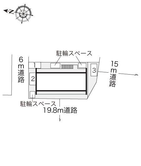 灘北(17516)の駐車配置図