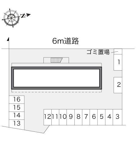 りんどう(14329)の駐車配置図