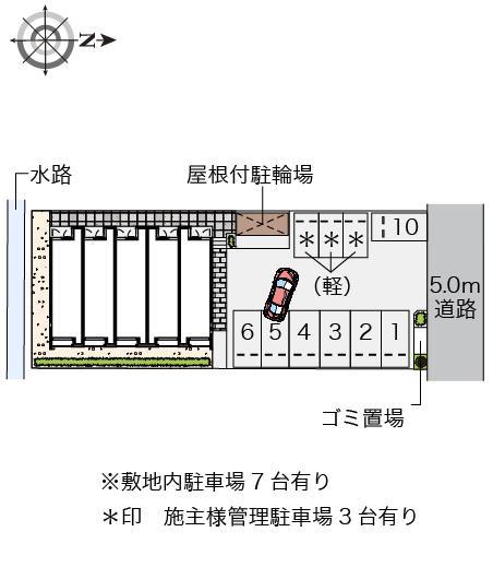 クレイノAngel(57708)の駐車配置図