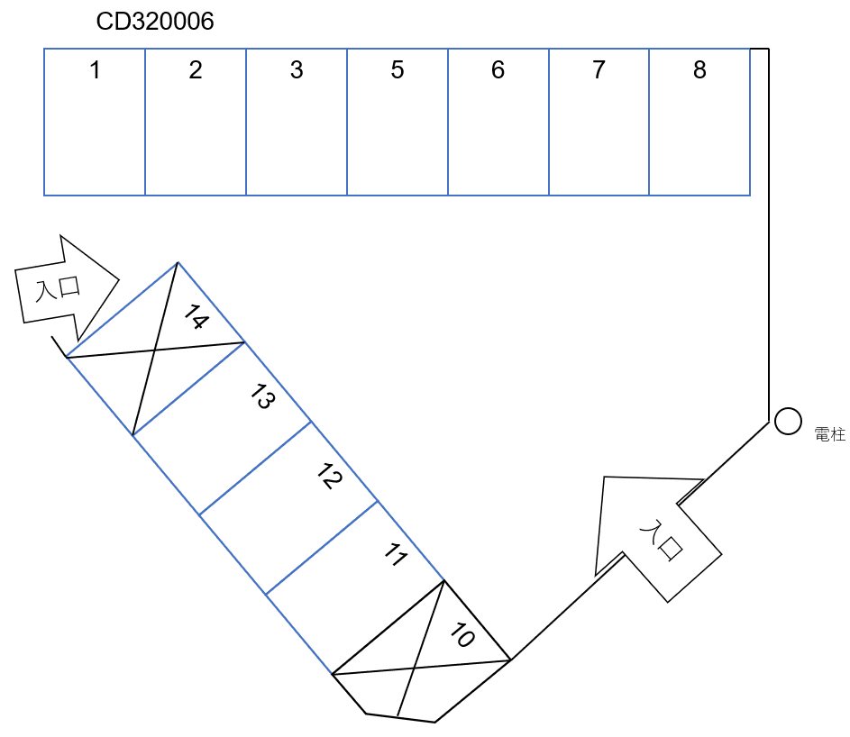 320006の駐車配置図