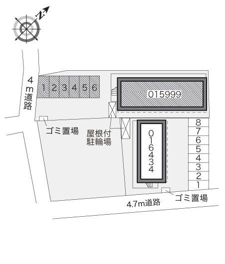 アイム(15999)の駐車配置図