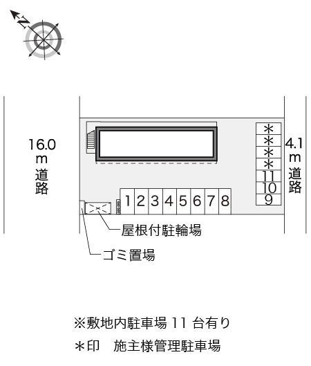 エストロワール(16963)の駐車配置図