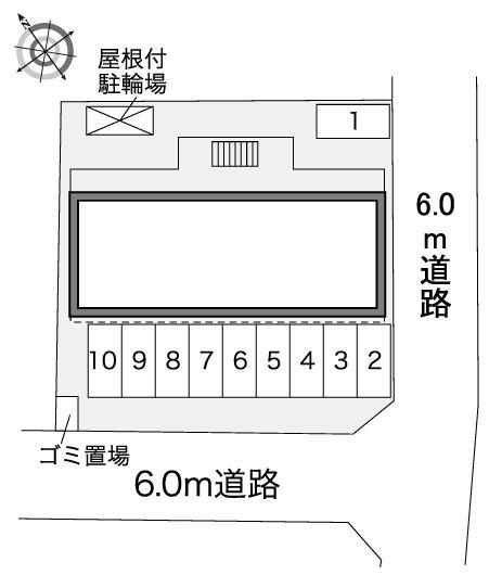 大丸山公園(40028)の駐車配置図