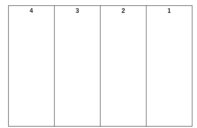 森野2パーキングの駐車配置図