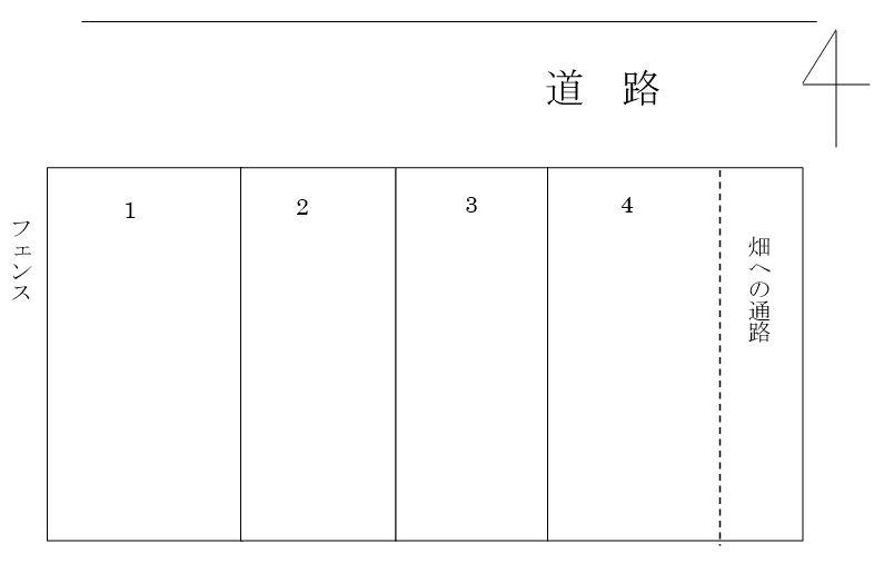 226駐車場の駐車配置図