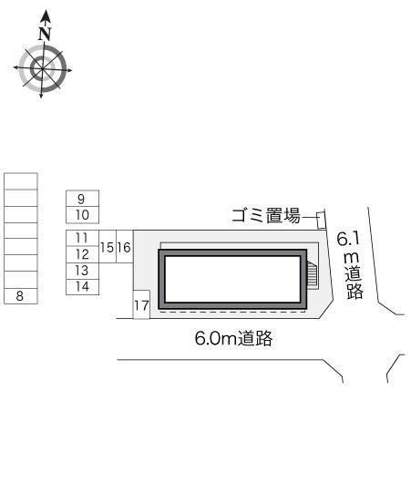 MIYASHITA2(21843)の駐車配置図