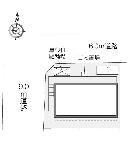 グラン(31058)の駐車配置図