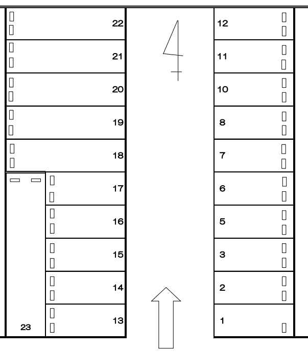 933の駐車配置図