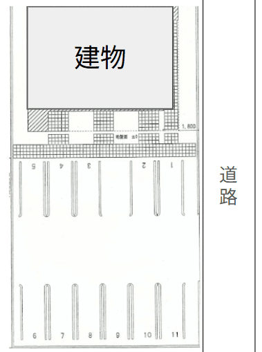 K’s TWOの駐車配置図