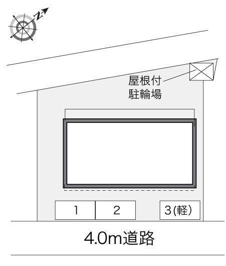 大学病院下(28448)の駐車配置図