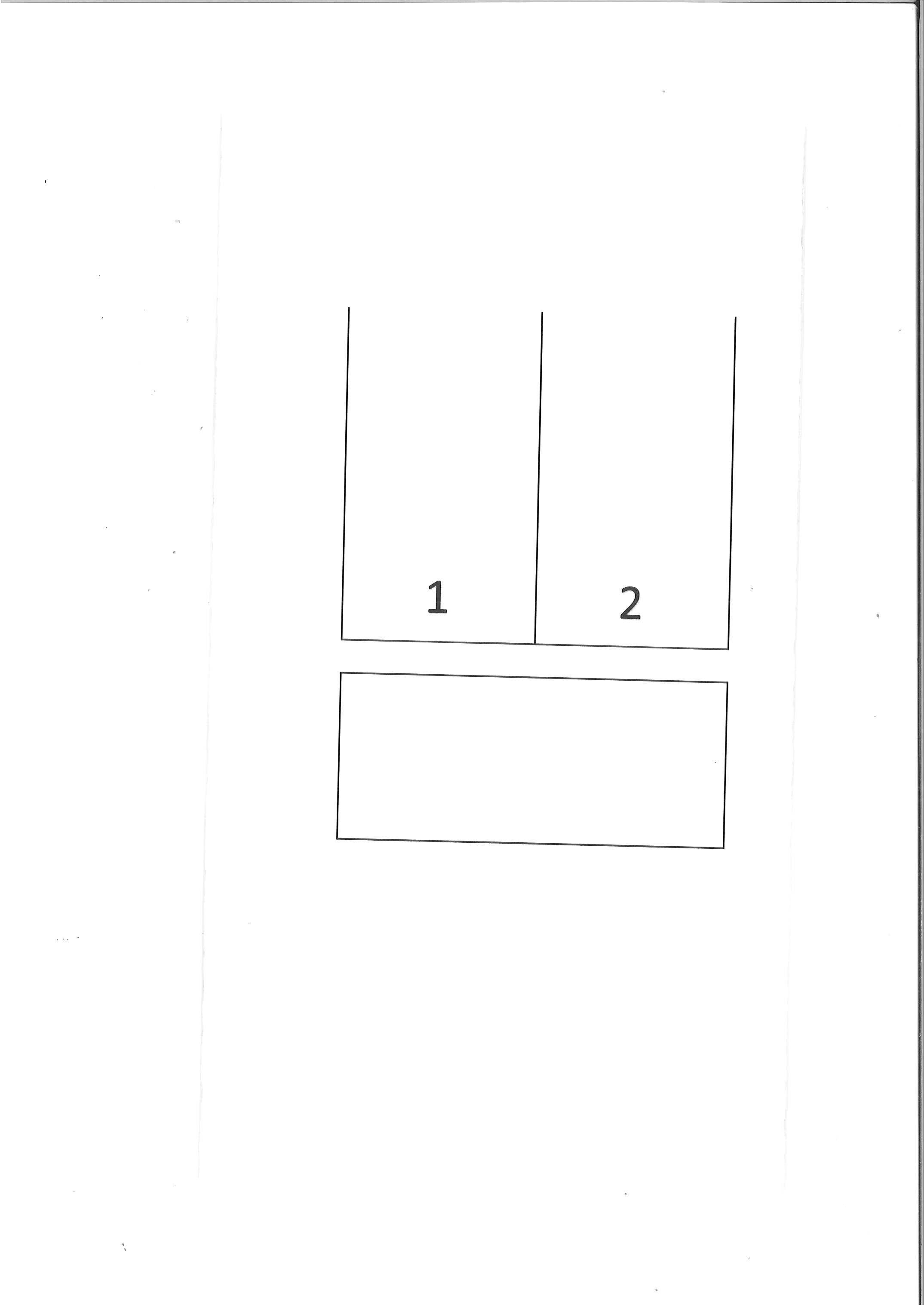 二屋駐車場の駐車配置図