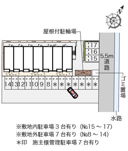 ミランダミルティユ(55743)の駐車配置図