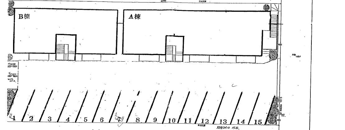 アルカディアプラック (S)の駐車配置図