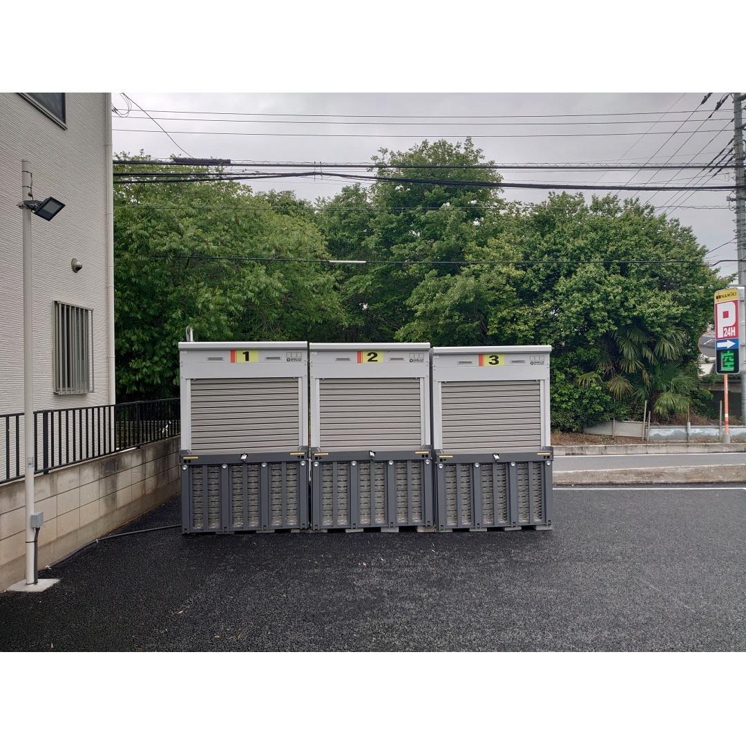 ちゃおちゃおバイクガレージ新座馬場2丁目の外観・駐車場イメージ1枚目