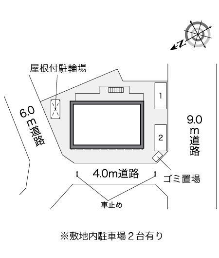 ダイケン5(38708)の駐車配置図