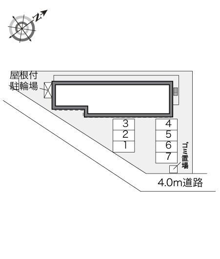 ホーリーラブ(28801)の駐車配置図