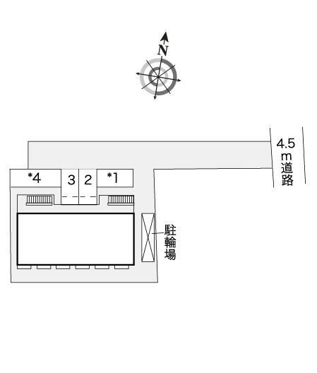 高雄(7623)の駐車配置図