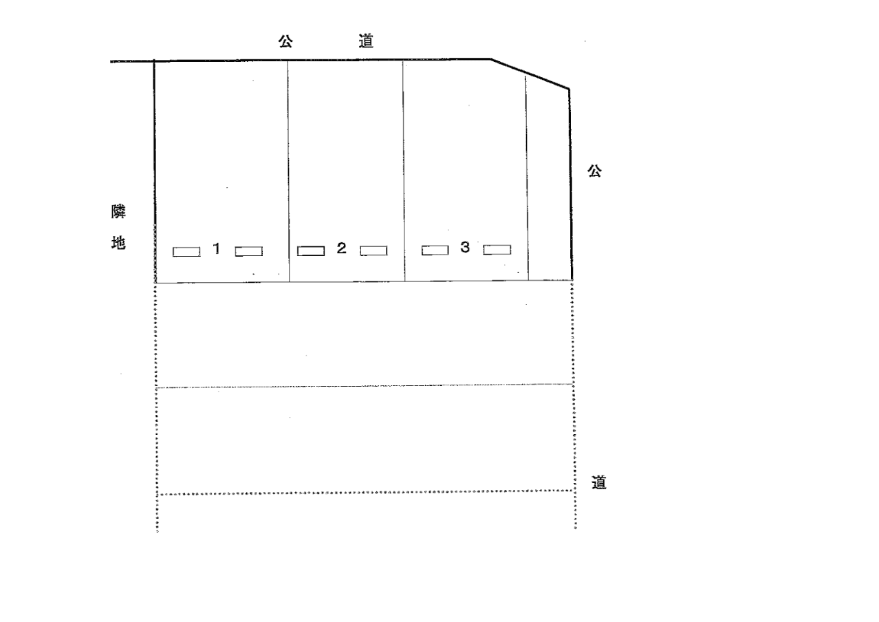 523の駐車配置図
