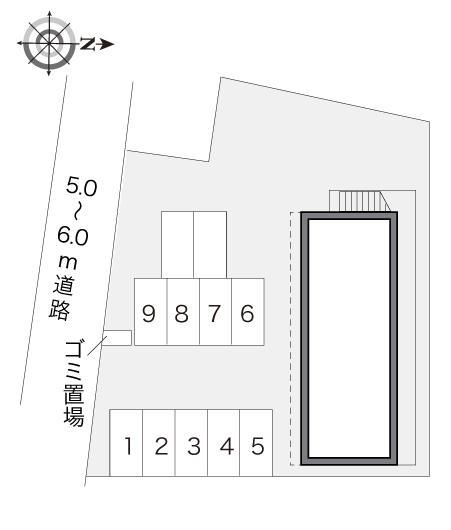 ベル パストラル(17871)の駐車配置図