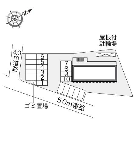 仲西S&Ai(27830)の駐車配置図