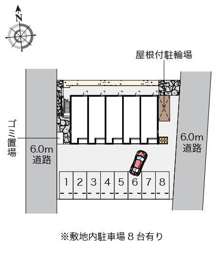 グリーンリーフ(52882)の駐車配置図