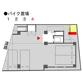 ジラフ高宮の駐車配置図