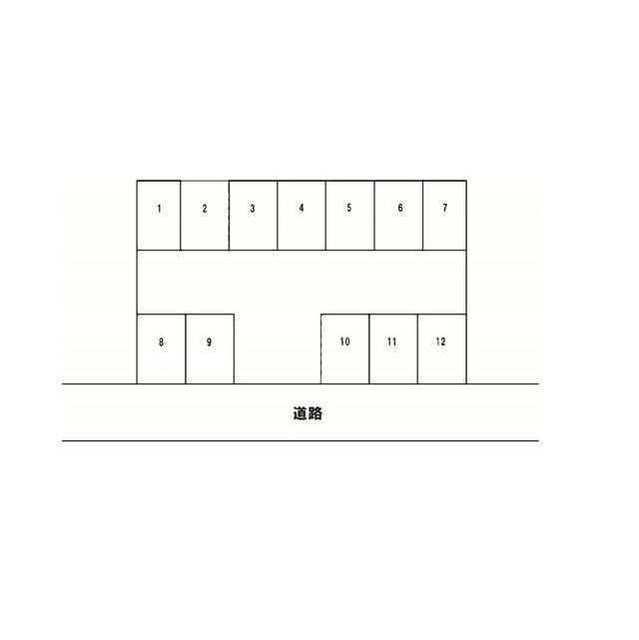 ワイエスパーキングの駐車配置図